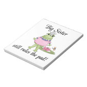 ビッグシスターがパッドギフトを決める ノートパッド (回転)