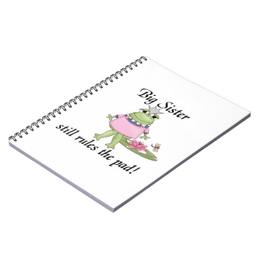 ビッグシスターがパッドギフトを決める ノートブック (左側)