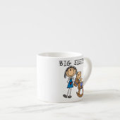 ビッグシスターとベビー兄弟ギフト エスプレッソカップ (正面右)