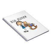 ビッグシスターとベビー兄弟ギフト ノートブック (右側)