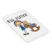 ビッグシスターとベビー兄弟ギフト マグネット (右側)