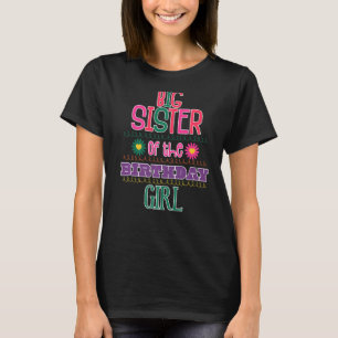 ビッグシスターの誕生日ガールガーデンマッチングファ Tシャツ