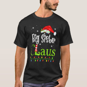 ビッグシスタークラウスクリスマスパジャマファミリーマッチング Tシャツ