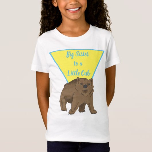 ビッグシスターグリズリーベアーカブ Tシャツ (正面)