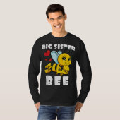 ビッグシスタービーラバーマッチングファミリーコーディネートベビーR Tシャツ (正面フル)