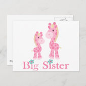 ビッグシスターピンクギラッフェス ポストカード (正面/裏面)