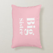 ビッグシスターピンク白い女の子 アクセントクッション (正面(垂直))