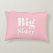 ビッグシスターピンク白い女の子 アクセントクッション (裏面)