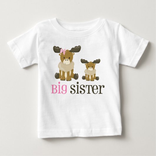 ビッグシスタームースドレス ベビーTシャツ (正面)