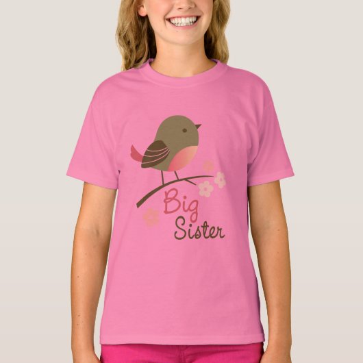 ビッグシスターモダンバード Tシャツ (正面)