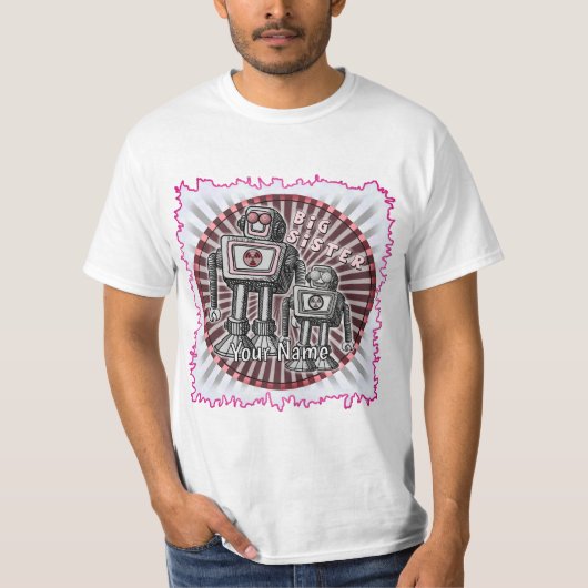 ビッグシスターロボット Tシャツ (正面)