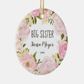ビッグシスター初めてのクリスマスオーナメント セラミックオーナメント (右)