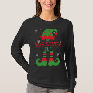 ビッグシスター小妖精や小人ファミリーマッチンググループクリスマスアウト Tシャツ