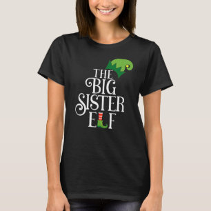 ビッグシスター小妖精や小人マッチングファミリーグループクリスマスパー Tシャツ