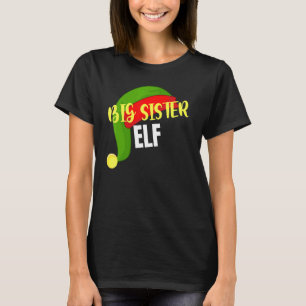ビッグシスター小妖精や小人マッチングファミリーグループクリスマスパー Tシャツ