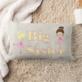 ビッグシスター踊りバレリーナ ランバークッション (ブランケット)