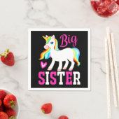 ビッグシスター魔法のユニコーンとレインボーマネ&テール スタンダードカクテルナプキン (インサイチュ)