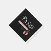 ビッグシスター2025妊娠発表をロード スタンダードカクテルナプキン (角)