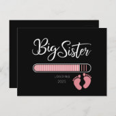 ビッグシスター2025妊娠発表をロード ポストカード (正面/裏面)