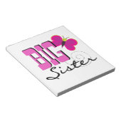 ビッグシスター – バタフライギフト ノートパッド (アングル)