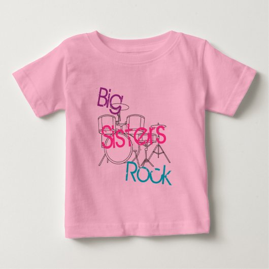 ビッグシスター・ロック ベビーTシャツ (正面)