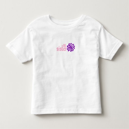 ビッグシスター（幼児サイズ） トドラーTシャツ (正面)