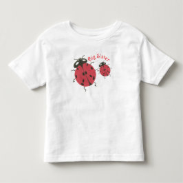 ビッグシスターTシャツ - テントウムシ トドラーTシャツ