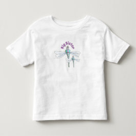 ビッグシスターTシャツ - トンボのテーマ トドラーTシャツ