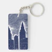 ビッグシティナイトライト街並みスカイライン キーホルダー (裏面)