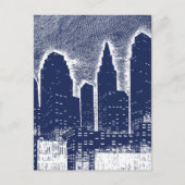 ビッグシティナイトライト街並みスカイライン ポストカード (正面)