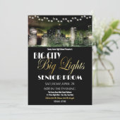 ビッグシティビッグライツプロムハイスクール招待状 招待状 (スタンド正面)