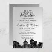 ビッグシティリハーサルディナーシティスケープ 招待状 (正面/裏面)