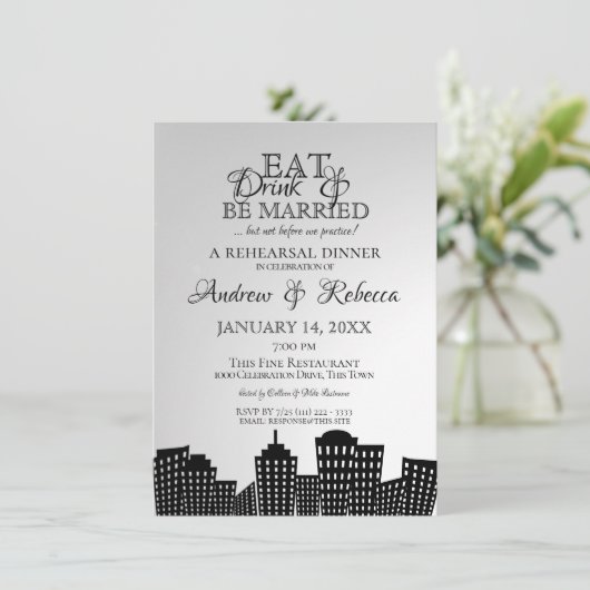 ビッグシティリハーサルディナーシティスケープ 招待状 (スタンド正面)