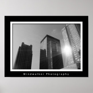 ビッグシティ明るいライト ポスター