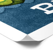 ビッグシュルダイブカラフルスキューバ ポスター (角)