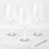 ビッグシューズベビーシューズシャワーバプテスマ《キリスト教》洗礼式や命名式 ワイングラスタグ (セット)