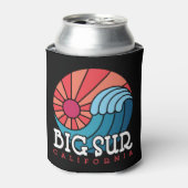 ビッグシュールカリフォルニアウェーブ 缶クーラー (缶正面)