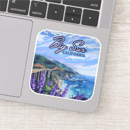ビッグシュールカリフォルニアコーストラインレトロウエストコースト シール