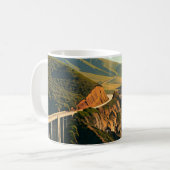 ビッグシュールカリフォルニアセントラルコースト コーヒーマグカップ (正面左)