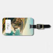 ビッグシュールカリフォルニアセントラルコースト ラゲッジタグ (正面横)