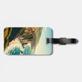 ビッグシュールカリフォルニアセントラルコースト ラゲッジタグ (裏面横)