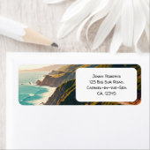 ビッグシュールカリフォルニアセントラルコースト ラベル (インサイチュ)