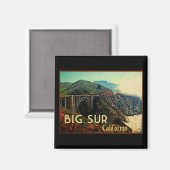 ビッグシュールカリフォルニアヴィンテージ マグネット (正面/裏面)