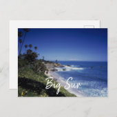 ビッグシュールカリフォルニア海岸線 ポストカード (正面/裏面)