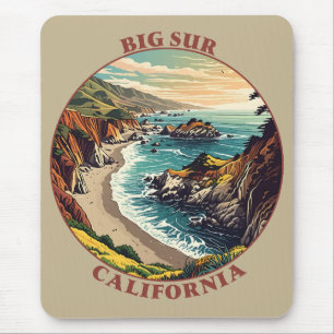 ビッグシュールカリフォルニアUSA マウスパッド