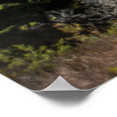 ビッグシュール海岸線、西海岸、太平洋岸 ポスター (角)