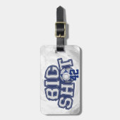 ビッグショットサッカーボール ラゲッジタグ (正面縦)