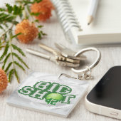 ビッグショットテニスボール キーホルダー (正面右)