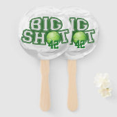 ビッグショットテニスボール ハンドファン (正面&裏面)