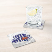 ビッグショットバスケットボール スクエアペーパーコースター (インサイチュ)